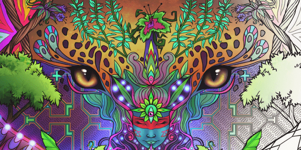 Ayahuasca Jungle Visions, by Alexander George Ward