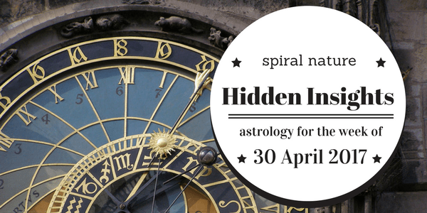Hidden Insights: Astrology for the week of 30 April 2017