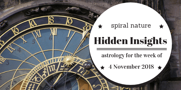 Hidden Insights: Astrology for the week of 4 November 2018