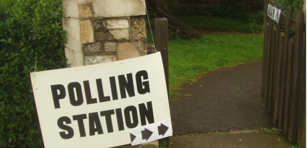 Pollingstation, photo by Matt Brown