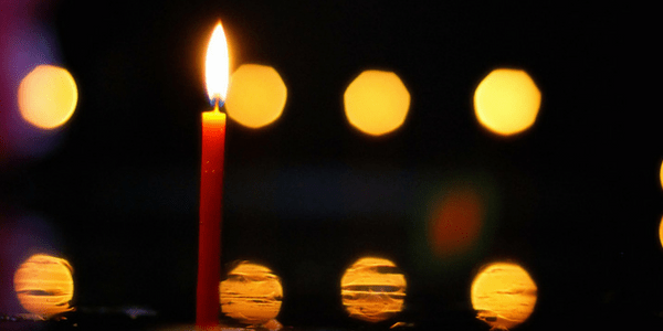 Candle, photo by Catalin Besleaga