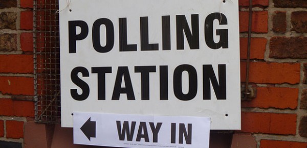 (December) Polling station, photo by Pete