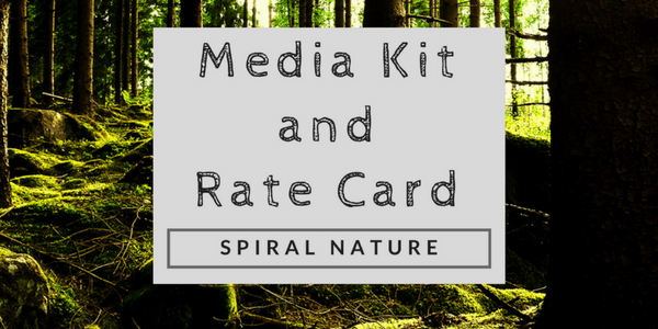 Advertise with Spiral Nature Magazine in 2018 2018 Spiral Nature Media Kit and Rate Card Cover