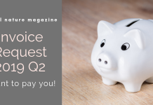 2019 Q2: Invoice me, I want to pay you 2019 Q2 Invoice Request