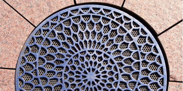 Circle grate, photo by clairebear83613
