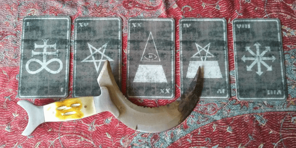 Satanic Tarot Spread