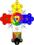 Golden Dawn Rose Cross Lamen, image by Fuzzypeg