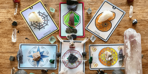 Believe Grid with the Sacred Geometry Healing Cards