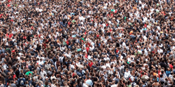 Crowd, photo by James Cridland