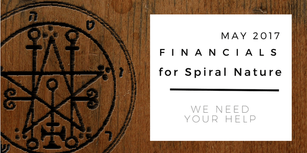 Financials for Spiral Nature May 2017