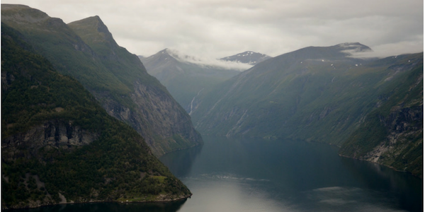 Geirangerfjord, by Harmish Khambhaita