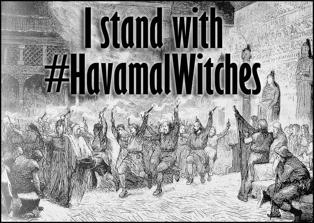 #HavamalWitches: We are the witches the Havamal warns you about Havamal Witches, by Danica Swanson