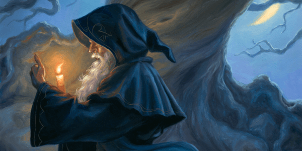 Modern Spellcaster's Tarot, Detail of The Hermit