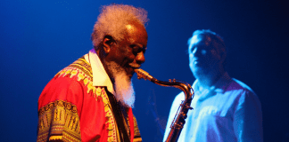 Always ascending: The magick of jazz Pharoah Sanders, photo from Wikimedia Commons