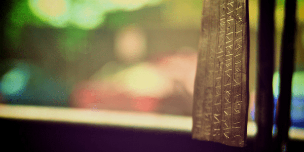 Runes, by Teresa Drofn Freysdottir Njardvik Runes, photo by mara