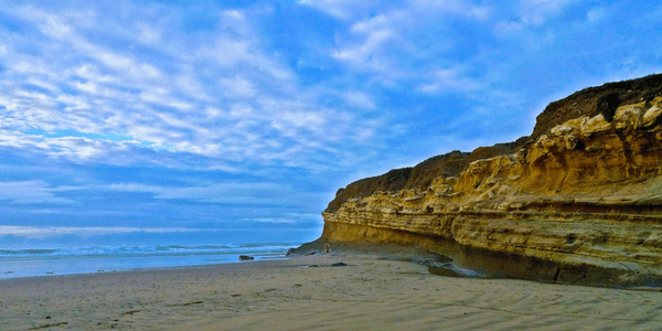 San Gregorio Beach, Northern California, photo by Scott Johnson