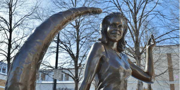Statue of Samantha Stevens, photo by Massachusetts Office of Travel and Tourism