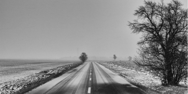 Winter road, photo by Pavel P.