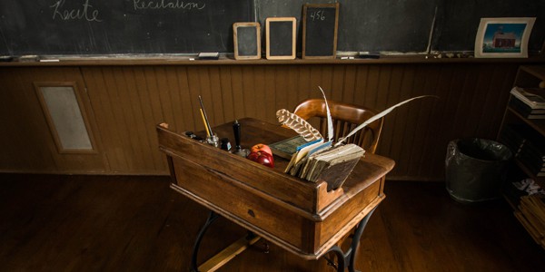 How do you find a teacher? Desk, photo by Todd Petrie