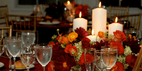 fall tablescape by Sarah McGee