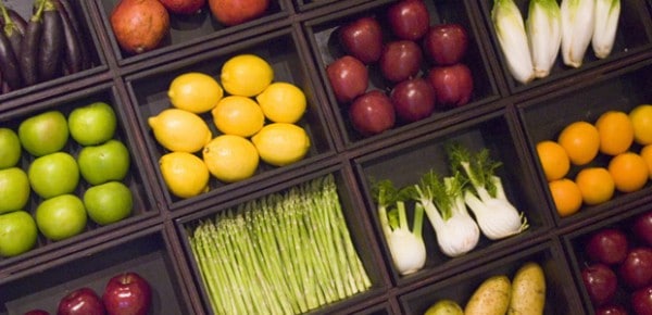 Fruit & vegetable box, photo by Ali Karimian