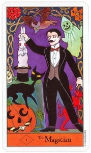 Halloween Tarot, the Magician