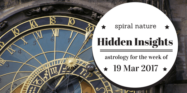 Hidden Insights: Astrology for the week of 19 March 2017 Hidden Insights for 19 March 2017