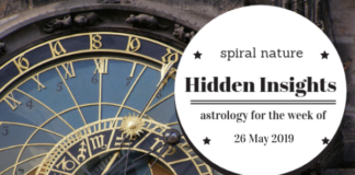 Hidden Insights: Astrology for the week of 26 May 2019
