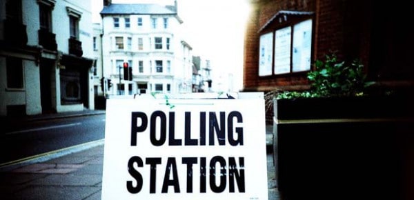 Polling station, photo by Stuart Boreham