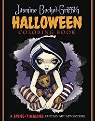 Jasmine Becket-Griffith Halloween Coloring Book