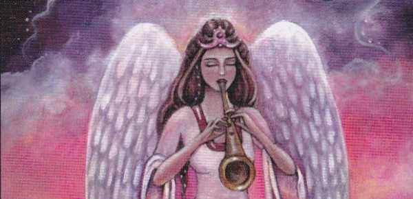 Detail from Judgement, Crystal Visions Tarot