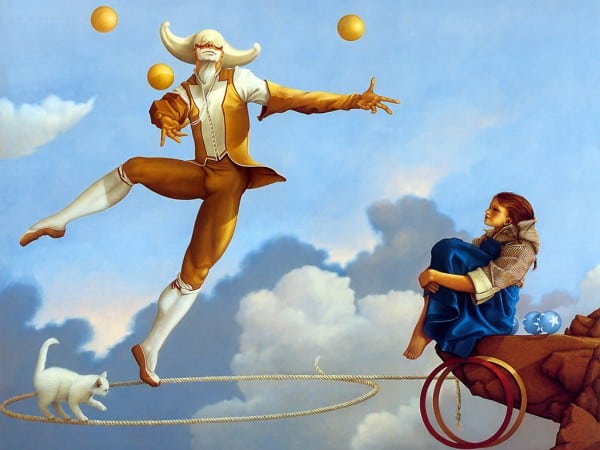 The Juggler, by Michael Parkes