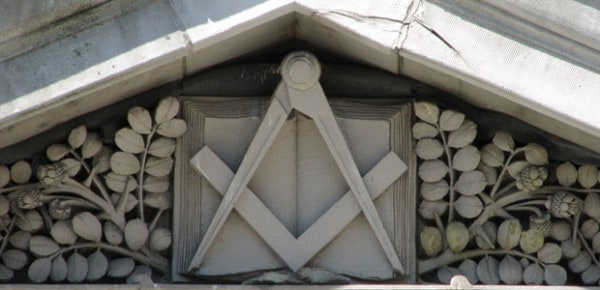 Masonic temple, photo by Andy Chase