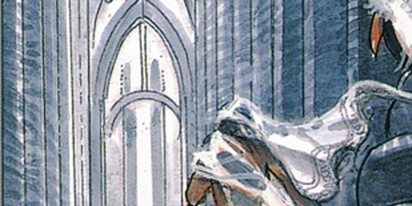 Meta-Barons Tarot, Detail from the Eight of Cups