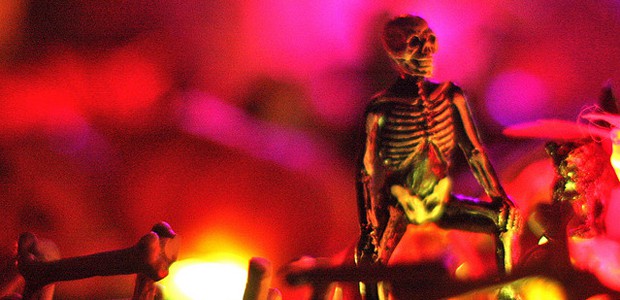 Necromancy in the digital age Skeleton, photo by Kevin Dooley