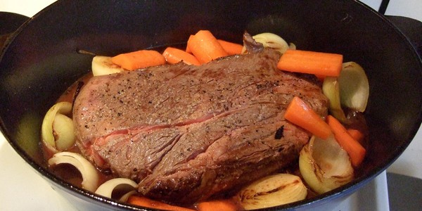 Pot roast, photo by Elizabeth