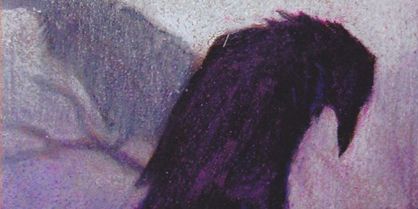 Raven’s Prophecy Tarot, By Maggie Stiefvater Detail of the Five of Cups from Raven's Prophecy Tarot, by Maggie Stiefvater