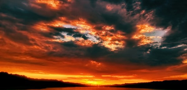 Red Sky, photo by DinosaursAreNotDead