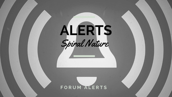 Spiral Nature Forum - Alerts