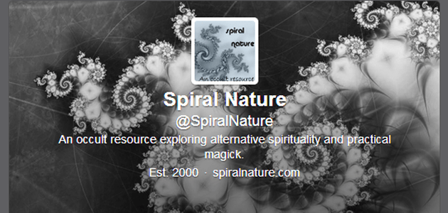 Spiral Nature is now on Twitter Spiral Nature Twitter