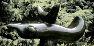 Surrealism: Biomorphic abstraction and objet trouve assemblage Sunbird, Joan Miro