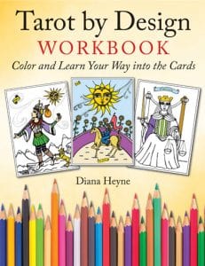 Cover image, Tarot by Design Workbook by Diana Heyne