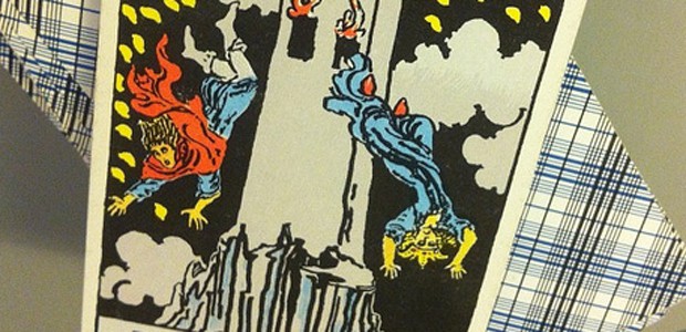 Tarot and the myth of bad cards Tower, photo by Jessica Mullen