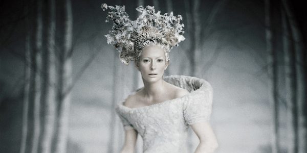 Tilda Swindon as the White Witch in the Chronicles of Narnia