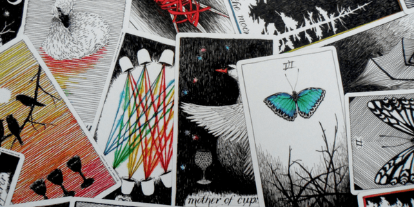 Cards from the Wild Unknown Tarot, by Kim Krans
