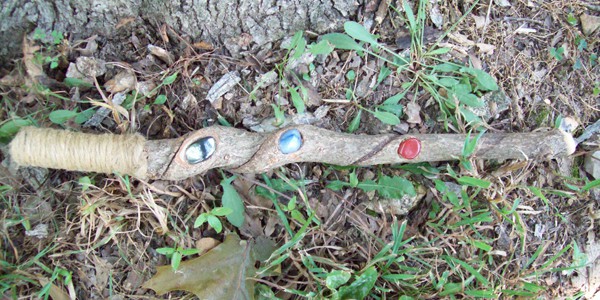 The Witch’s Guide to Wands, by Gypsey Elaine Teague A witch's wand, photo by DragonOak